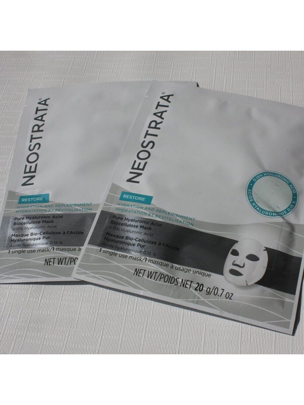 NEOSTRATA Restore Pure Hyaluronic Acid Mask x2